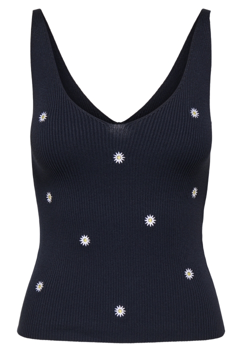 Jacqueline de Yong jdynanna s/l embroidery top knt